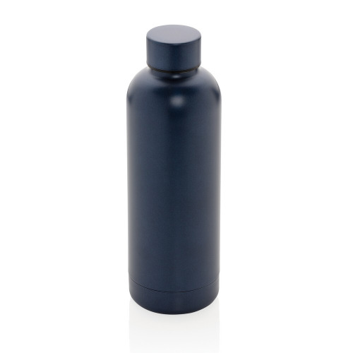 Butelka termiczna 500 ml, stal nierdzewna z recyklingu niebieski P435.705 
