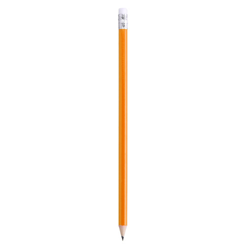 Ołówek z gumką pomarańczowy V7682-07 
