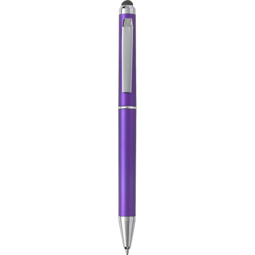Długopis, touch pen fioletowy V1729-13 (2)