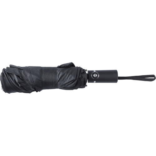 Wiatroodporny parasol automatyczny, składany czarny V0789-03 (4)