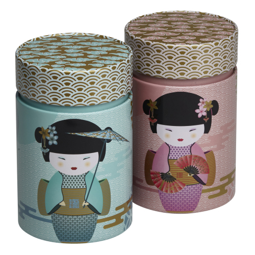 Puszka na herbatę 150g New Little Geisha różowa 75117 Różowy EIGR-NLG75117 