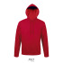 SNAKE sweter z kapturem Czerwony S47101-RD-S  thumbnail
