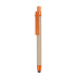 Dotykowy długopis z recyklingu pomarańczowy MO8089-10  thumbnail