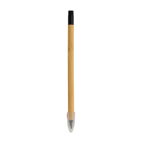 Bambusowy ołówek Infinity z gumką brązowy P611.099 (1)