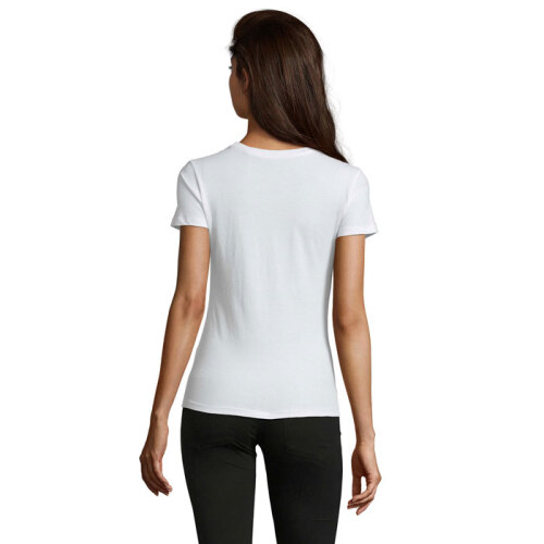 REGENT F Damski T-Shirt Biały S02758-WH-L (1)