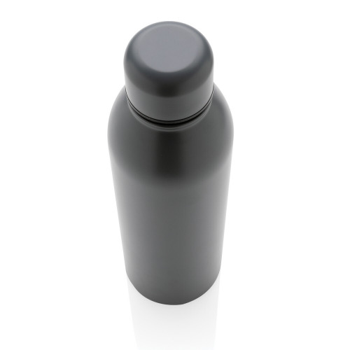 Próżniowa butelka sportowa 500 ml, stal nierdzewna z recyklingu anthracite P433.042 (1)
