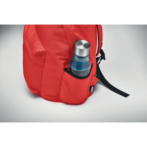 Plecak z poliestru 600D RPET czerwony MO6703-05 (3)