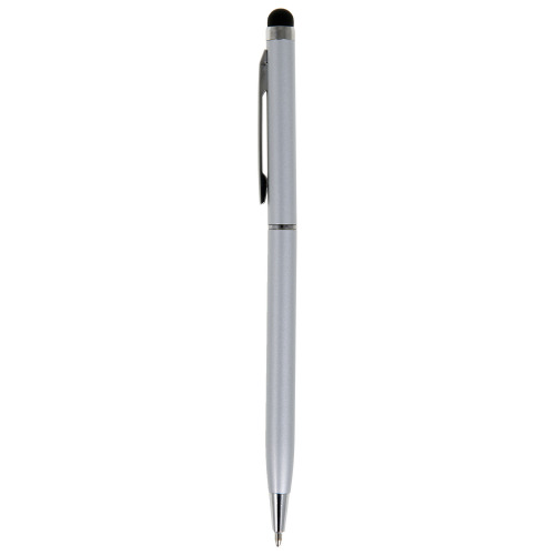 Długopis, touch pen srebrny V1537-32 
