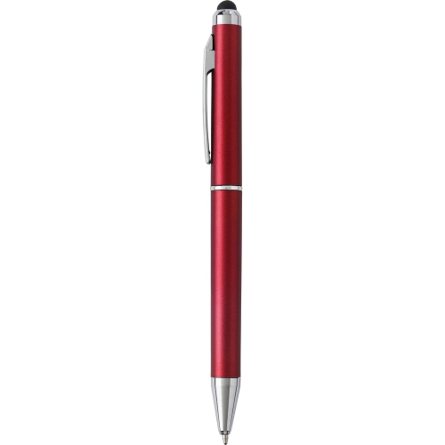 Długopis, touch pen czerwony V1729-05 (1)