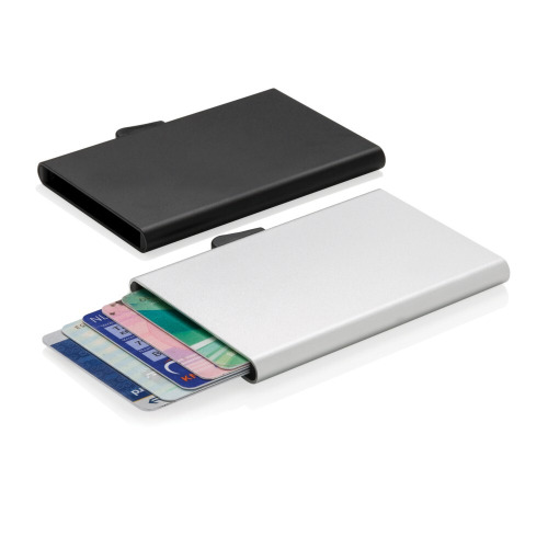 Etui na karty kredytowe C-Secure, ochrona RFID czarny P820.491 (6)