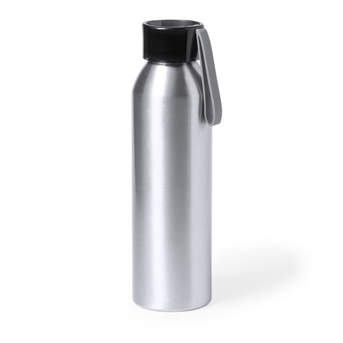 Butelka sportowa 650 ml z aluminium z recyklingu srebrny V1068-32 