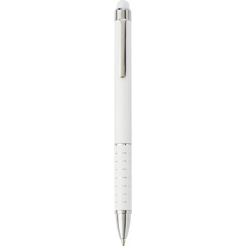 Długopis, touch pen biały V1657-02/A 