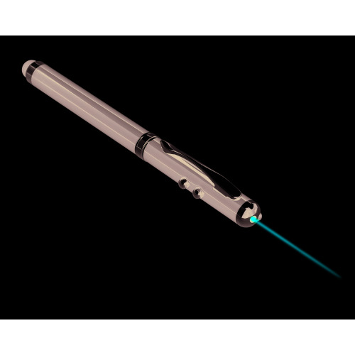 Długopis i wskaźnik laserowy czarny MO8097-03 (1)