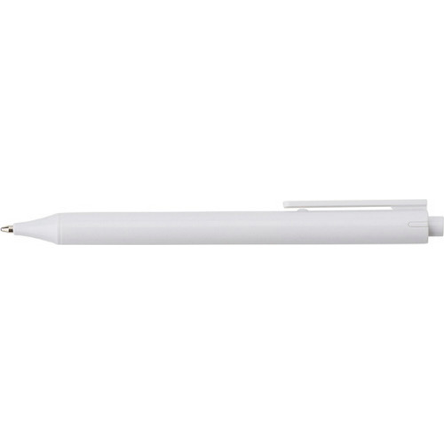 Antybakteryjny notatnik ok. A5 z długopisem biały V0239-02 (6)