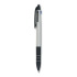 3-kolorowy długopis z rysikiem srebrny MO8812-14 (2) thumbnail