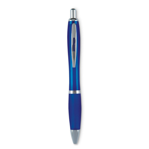 Długopis Rio kolor przezroczysty niebieski MO3314-23 
