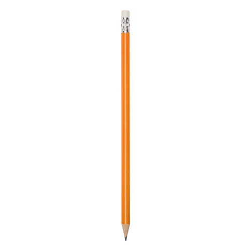 Ołówek z gumką pomarańczowy V7682-07 (1)