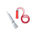Długopis, latarka 2 LED czerwony V1654-05 (2) thumbnail