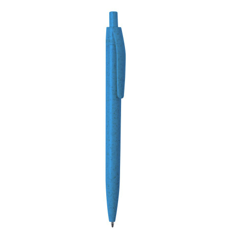 Długopis ze słomy pszenicznej niebieski V1979/A-11 