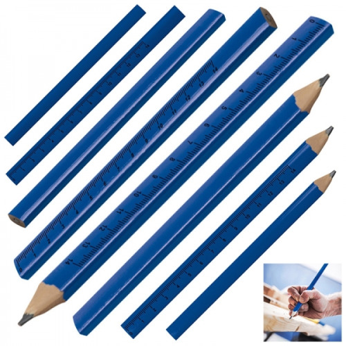Ołówek stolarski EISENSTADT niebieski 089604 (1)