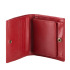 Damski portfel WITTCHEN skórzany z herbem na zatrzask Czerwony WITT10-1-065 (1) thumbnail