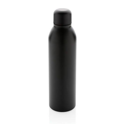 Próżniowa butelka sportowa 500 ml, stal nierdzewna z recyklingu black P433.041 (3)