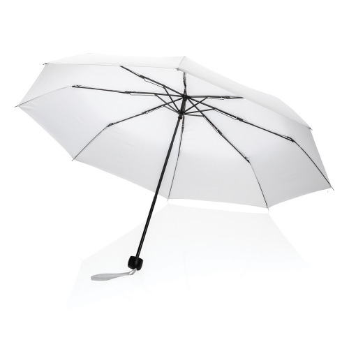 Mały parasol automatyczny 21" Impact AWARE rPET biały P850.583 (3)