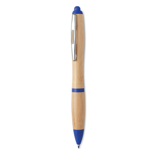 Długopis z bambusa niebieski MO9485-37 (1)