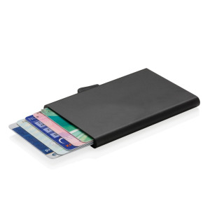 Etui na karty kredytowe C-Secure, ochrona RFID czarny