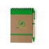 Notatnik z długopisem zielony V2335-06 (4) thumbnail