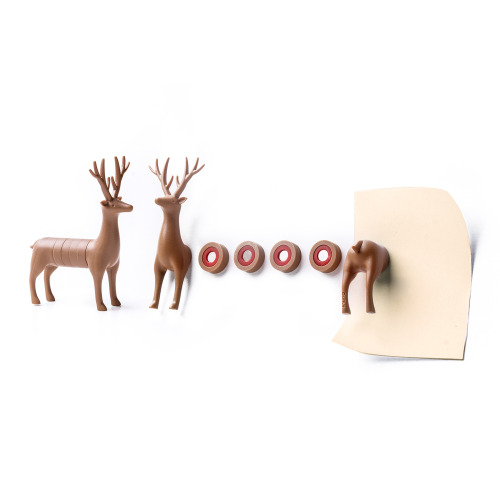 Magnes Deer brązowy Brązowy QL10175-BN (1)