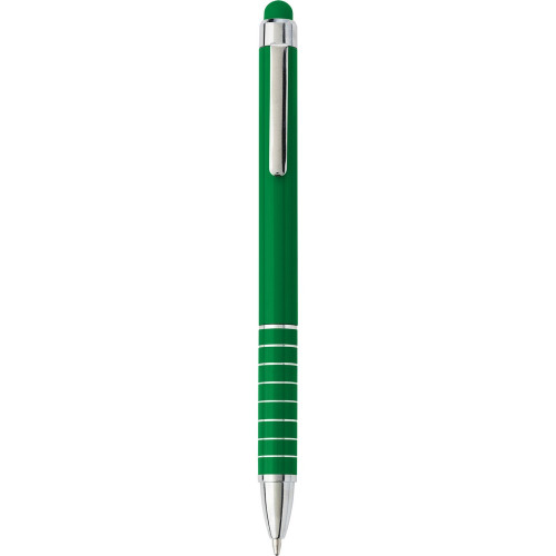 Długopis, touch pen zielony V1657-06 (4)