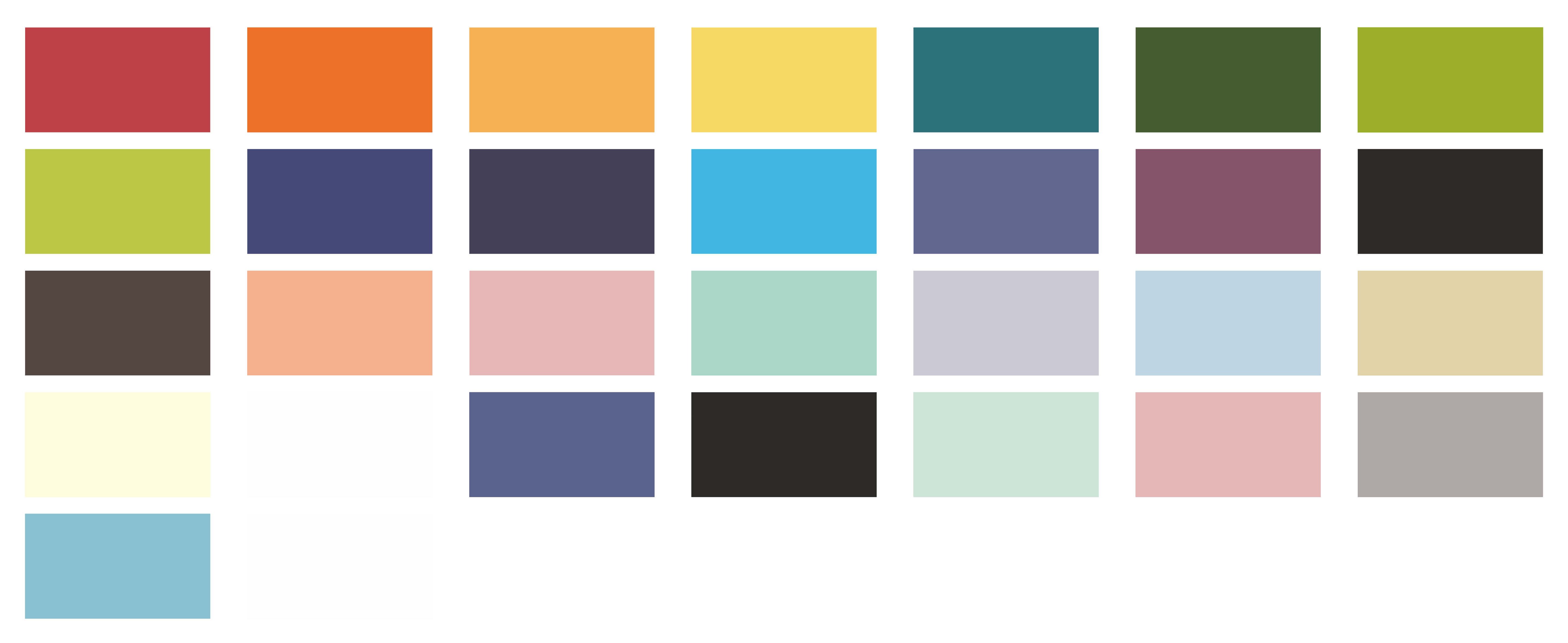 Paleta kolorów