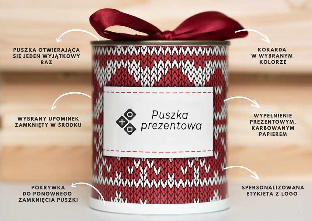 Puszka prezentowa