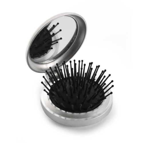 Szczotka do włosów i lusterko Srebrny V4318-32 