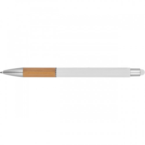 Długopis plastikowy touch pen Tripoli biały 264206 (3)