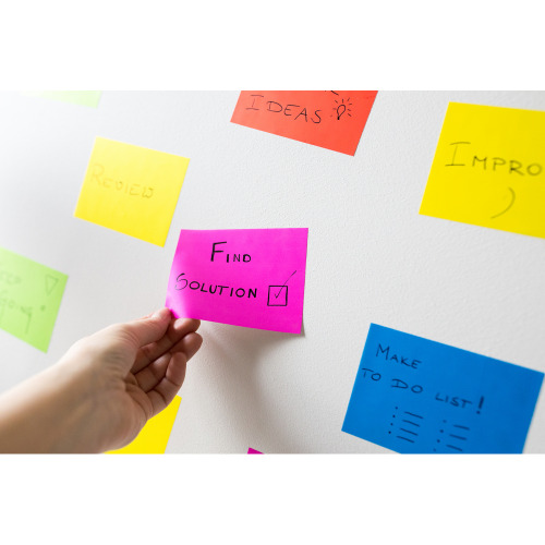 Elektrostatyczne karteczki samoprzylepne | Rolly Pomarańczowy VA126-07 (8)