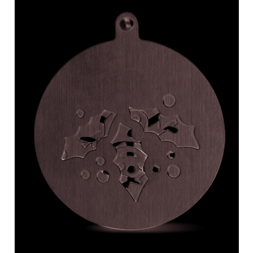 Metalowe szablony do kawy Srebrny mat CX1388-16 (2)