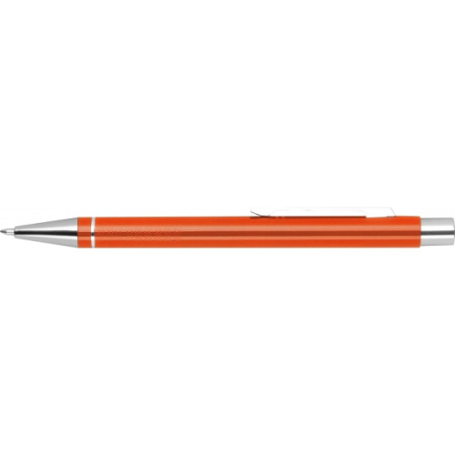 Metalowy długopis półżelowy Almeira pomarańczowy 374110 (1)