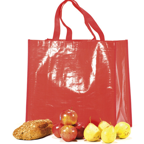 Torba na zakupy laminowana 120 g PP / Marketbag Czerwony IP31102652 (2)