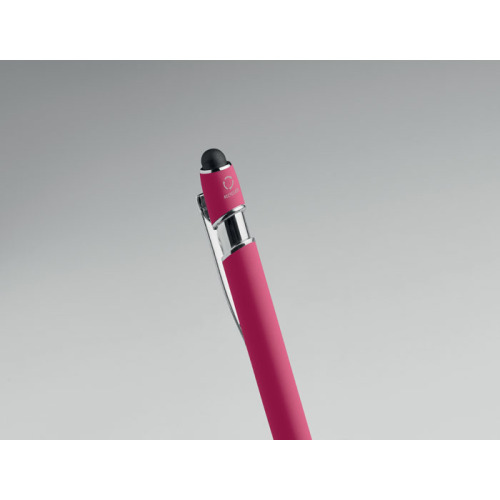Długopis z rysikiem aluminium Fuksja MO2798-38 (5)
