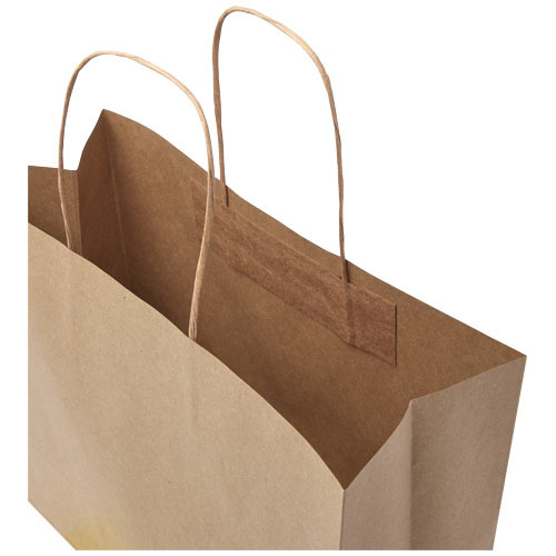 Torba z papieru Kraft ze skręconymi uchwytami – 31 x 12 x 25 cm Kraftowy brąz 1ZM00806 (5)