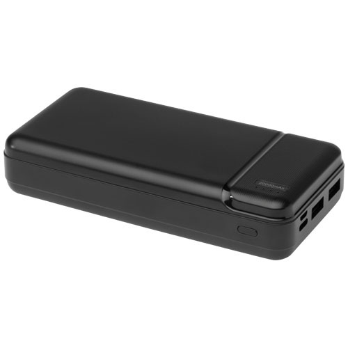 Loop powerbank o pojemności 20 000 mAh z tworzyw sztucznych pochodzących z recyklingu Czarny 12432290 (5)
