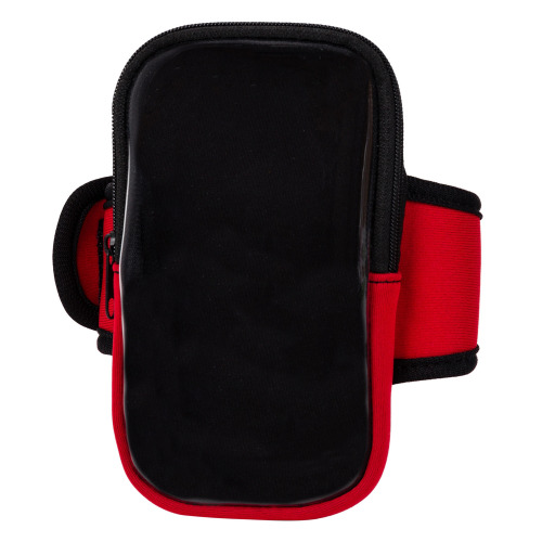 Opaska na ramię, etui na telefon komórkowy Czerwony V9658-05 