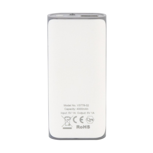 Power bank 4000 mAh | Birch Biały V3778-02 (3)