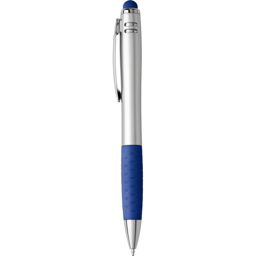 Długopis, touch pen z lampką granatowy V1796-04 (1)