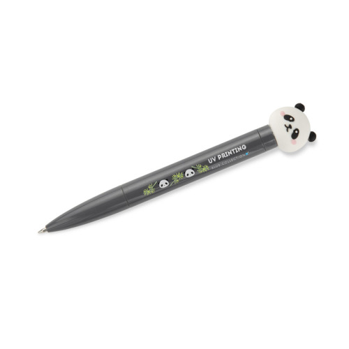 Długopis ze spinerem SKIPPI - Jabłko Szary 19828-14 (7)