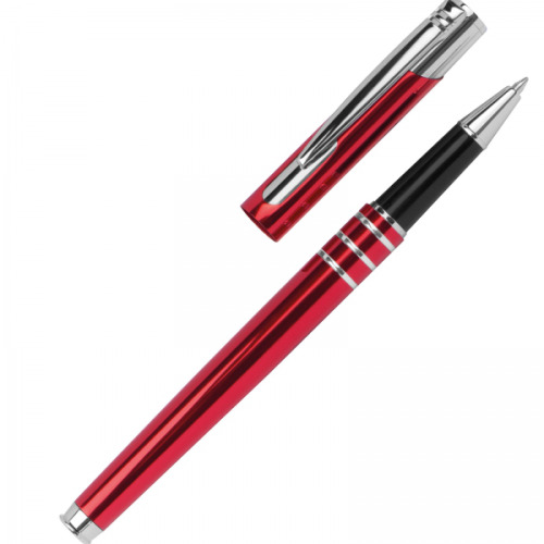Zestaw piśmienny długopis i pióro kulkowe NORMA Czerwony 1076105 (5)