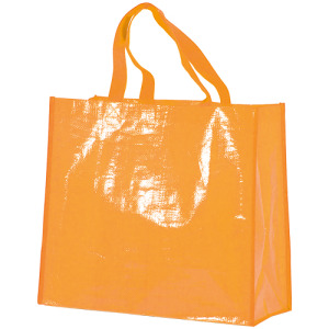 Torba na zakupy laminowana 120 g PP / Marketbag Pomarańczowy