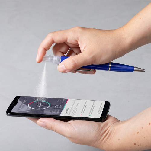 Długopis z atomizerem i zatyczką Czerwony V1986-05 (1)